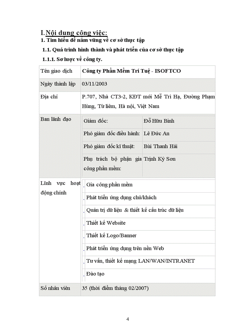 image for page Xây dựng phần mềm quản lý nhân sự cho công ty TNHH phần mềm Trí Tuệ ISOFTCO