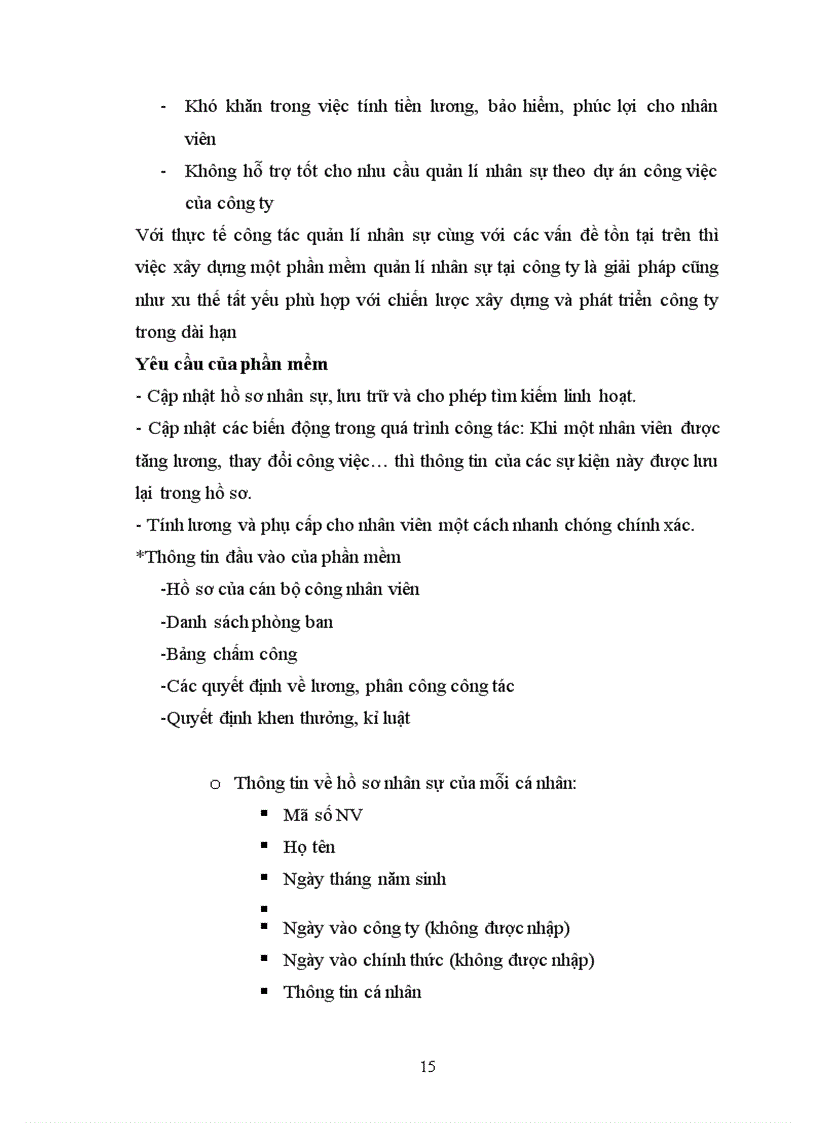 image for page Xây dựng phần mềm quản lý nhân sự cho công ty TNHH phần mềm Trí Tuệ ISOFTCO