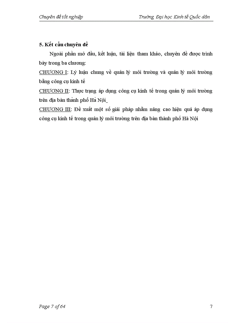 image for page Thực trạng và giải pháp nâng cao hiệu quả áp dụng công cụ kinh tế trong quản lý môi trường trên địa bàn thành phố Hà Nội