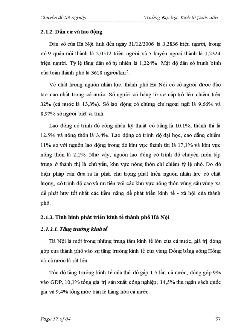 image for page Thực trạng và giải pháp nâng cao hiệu quả áp dụng công cụ kinh tế trong quản lý môi trường trên địa bàn thành phố Hà Nội