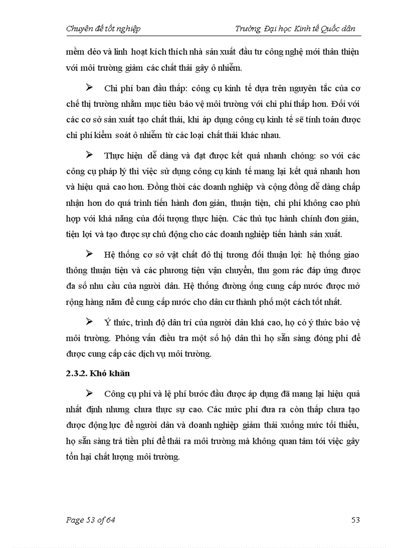 image for page Thực trạng và giải pháp nâng cao hiệu quả áp dụng công cụ kinh tế trong quản lý môi trường trên địa bàn thành phố Hà Nội