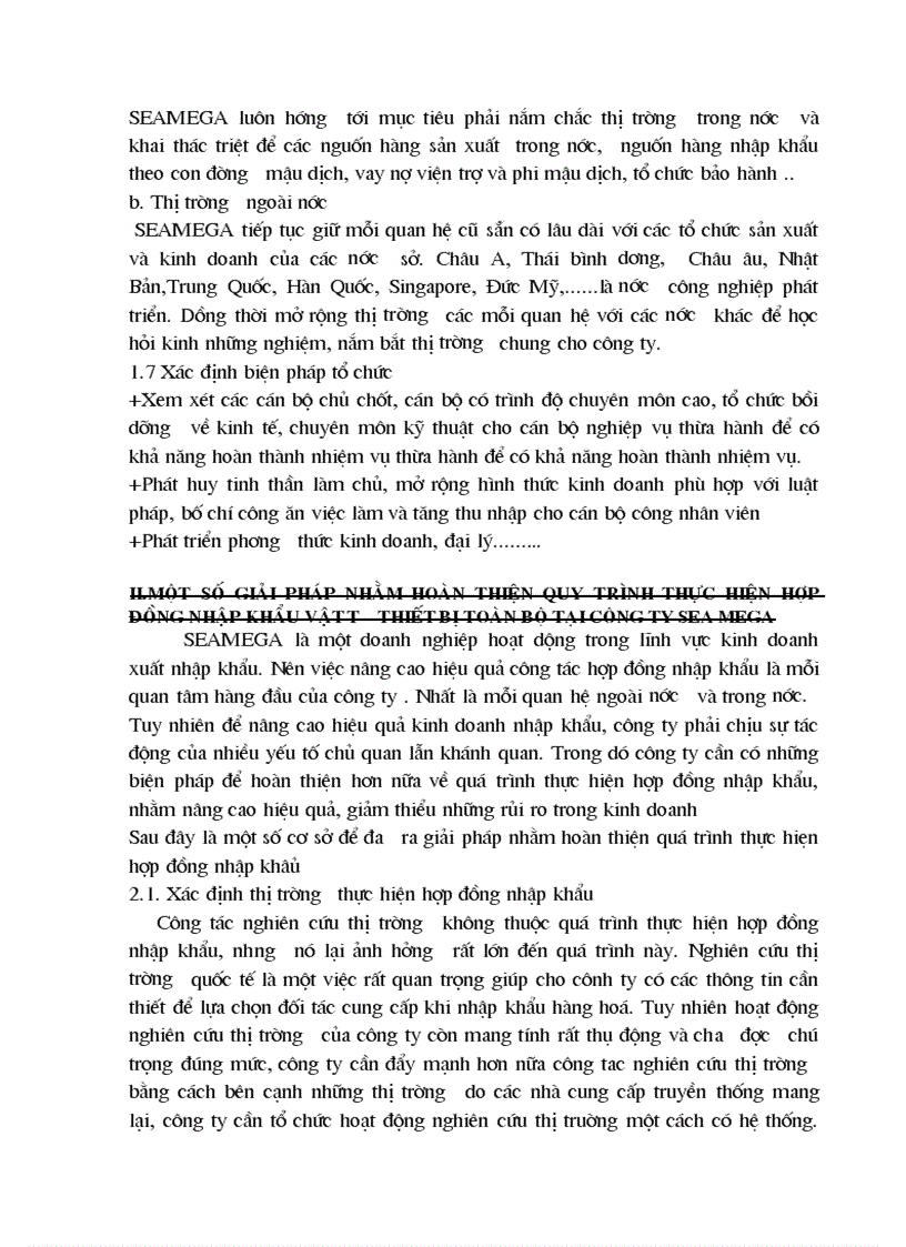 image for page Thực trạng quy trình thực hiện hợp đồng nhập khẩu tại công ty sea mega