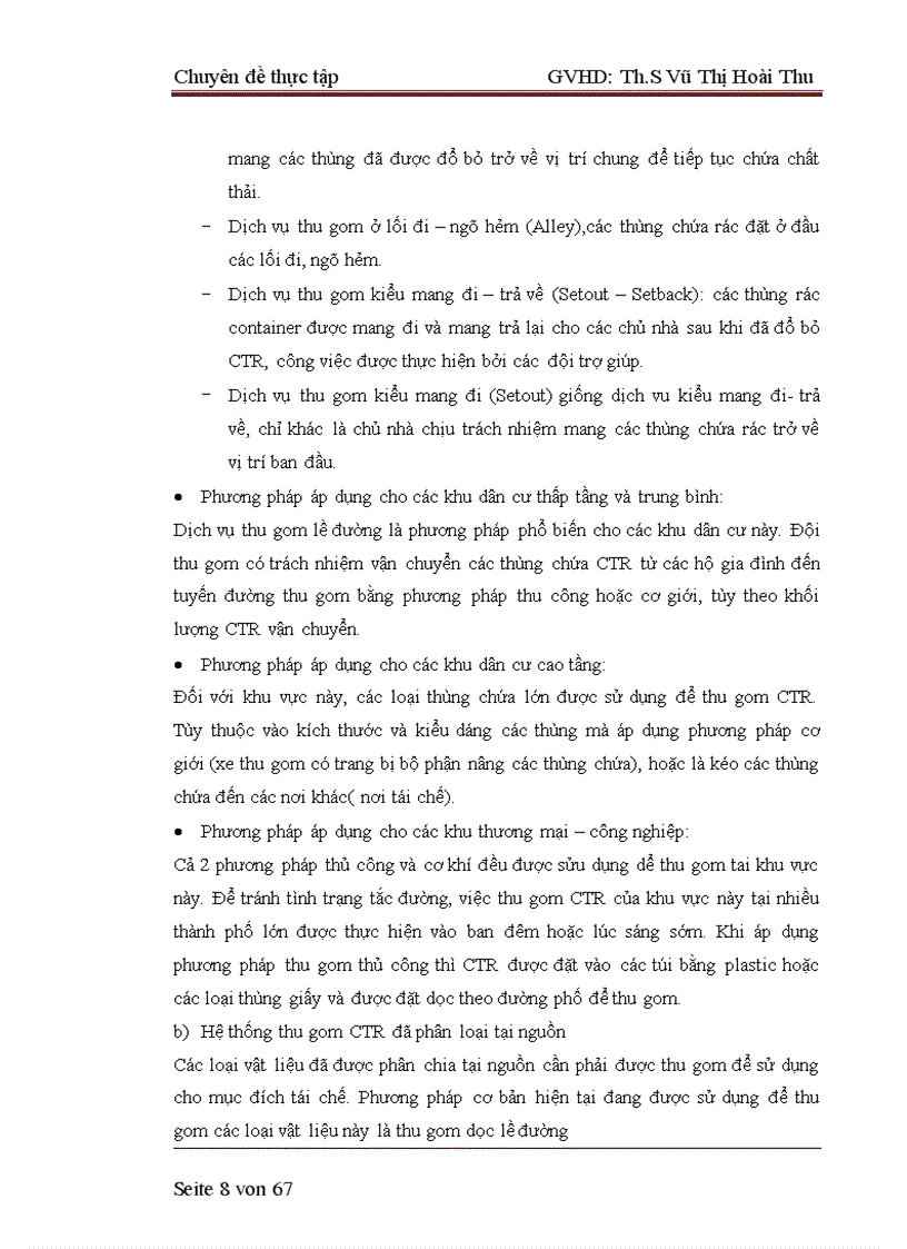 image for page Thực trạng và các giải pháp nâng cao hiệu quả công tác thu gom vận chuyển và xử lý chất thải rắn trên địa bàn quận Hoàng Mai Hà Nội