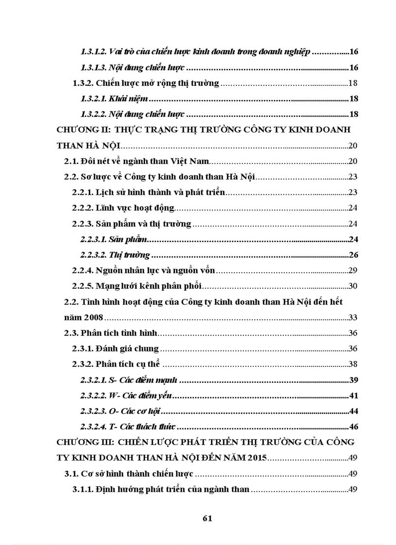 image for page Chiến lược mở rộng thị trường của Công ty kinh doanh than Hà Nội đến năm 2015 1