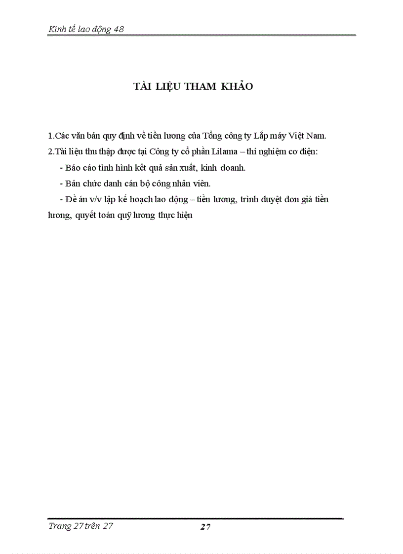 image for page Thực trạng công tác xây dựng và quản lý quỹ tiền lương TẠI CÔNG TY CỔ PHẦN LILAMA THÍ NGHIỆM CƠ ĐIỆN