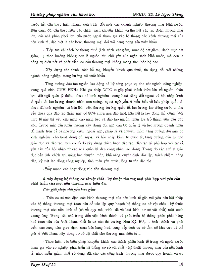 image for page Những cơ hội và thách thức đối với sự phát triển quan hệ thương mại quốc tế của Việt Nam sau khi gia nhập WTO và giải pháp khai thác cơ hội vượt qua thách thức 1