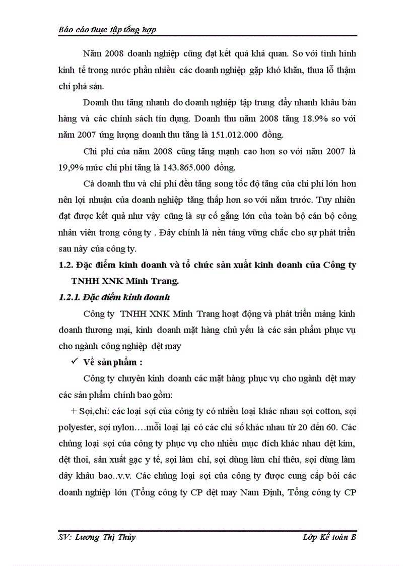 image for page Hoàn thiện công tác tổ chức hạch toán kế toán tại công ty TNHH XNK Minh Trang