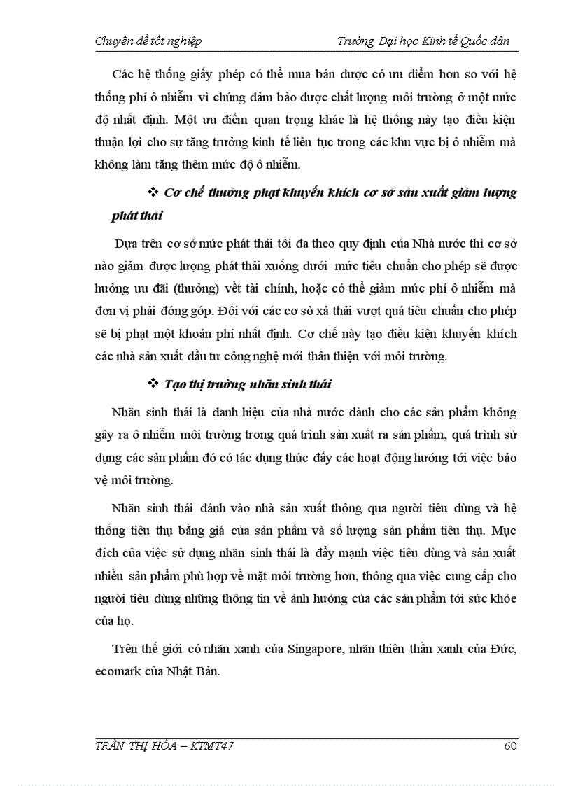 image for page Thực trạng và giải pháp nâng cao hiệu quả áp dụng công cụ kinh tế trong quản lý môi trường trên địa bàn thành phố Hà Nội