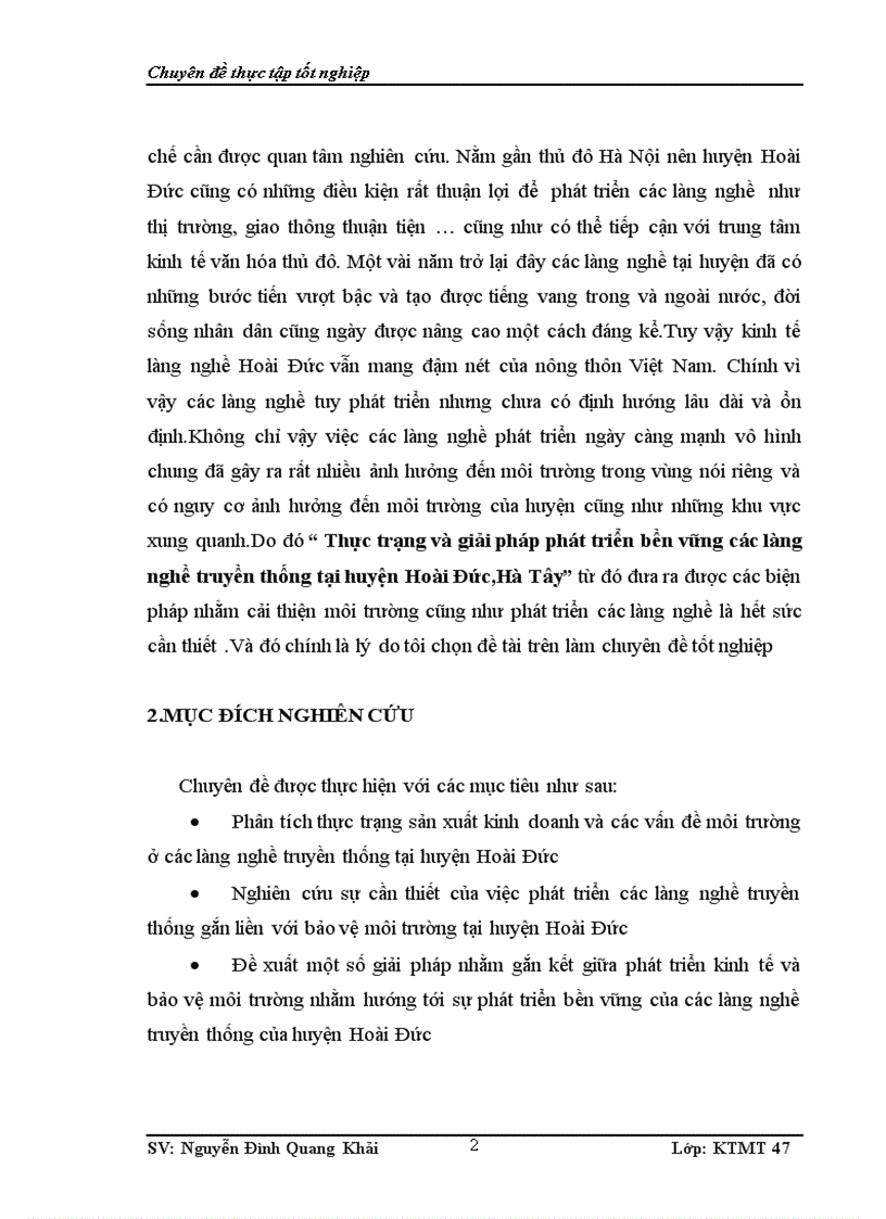 image for page Thực trạng và giải pháp phát triển bền vững các làng nghề truyền thống tại huyện Hoài Đức Hà Tây
