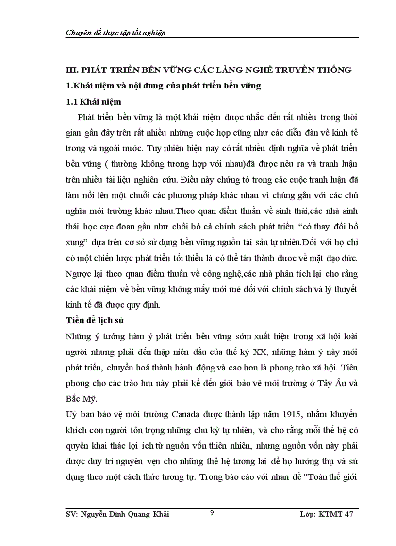 image for page Thực trạng và giải pháp phát triển bền vững các làng nghề truyền thống tại huyện Hoài Đức Hà Tây