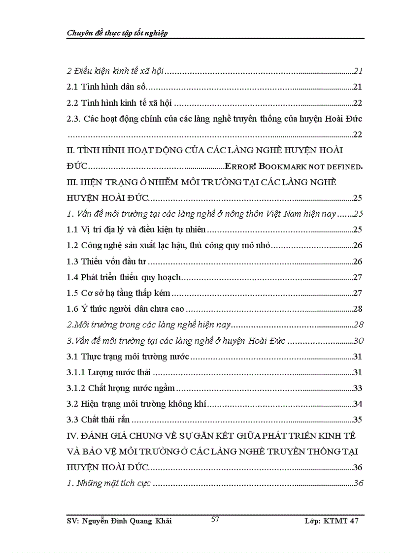 image for page Thực trạng và giải pháp phát triển bền vững các làng nghề truyền thống tại huyện Hoài Đức Hà Tây