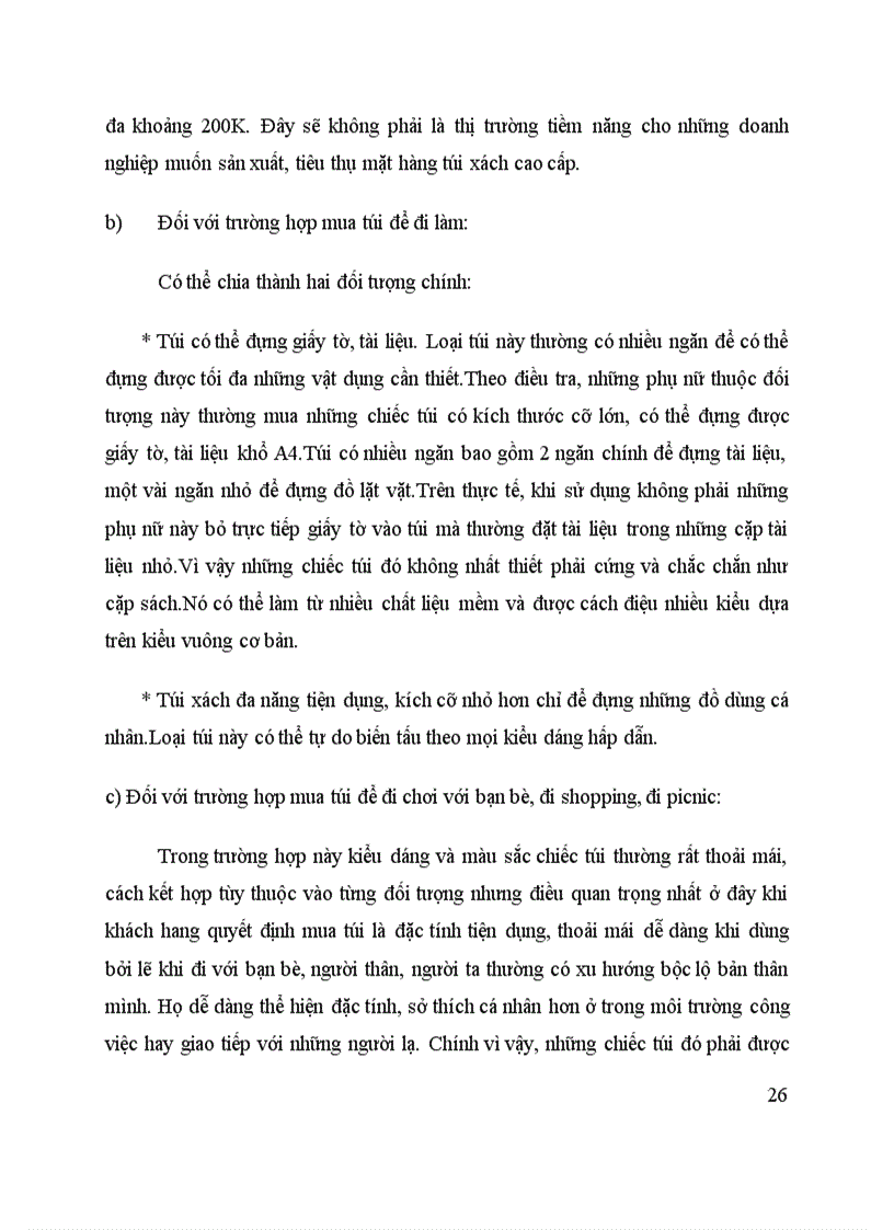 image for page Phát triển dòng sản phẩm túi xách Việt cao cấp dành cho nữ giới 1