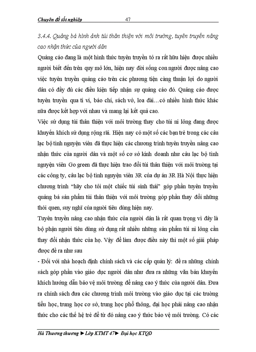 image for page Đánh giá mức độ chấp nhận của thị trường đối với sản phẩm túi thân thiện với môi trường Thực trạng và giải pháp