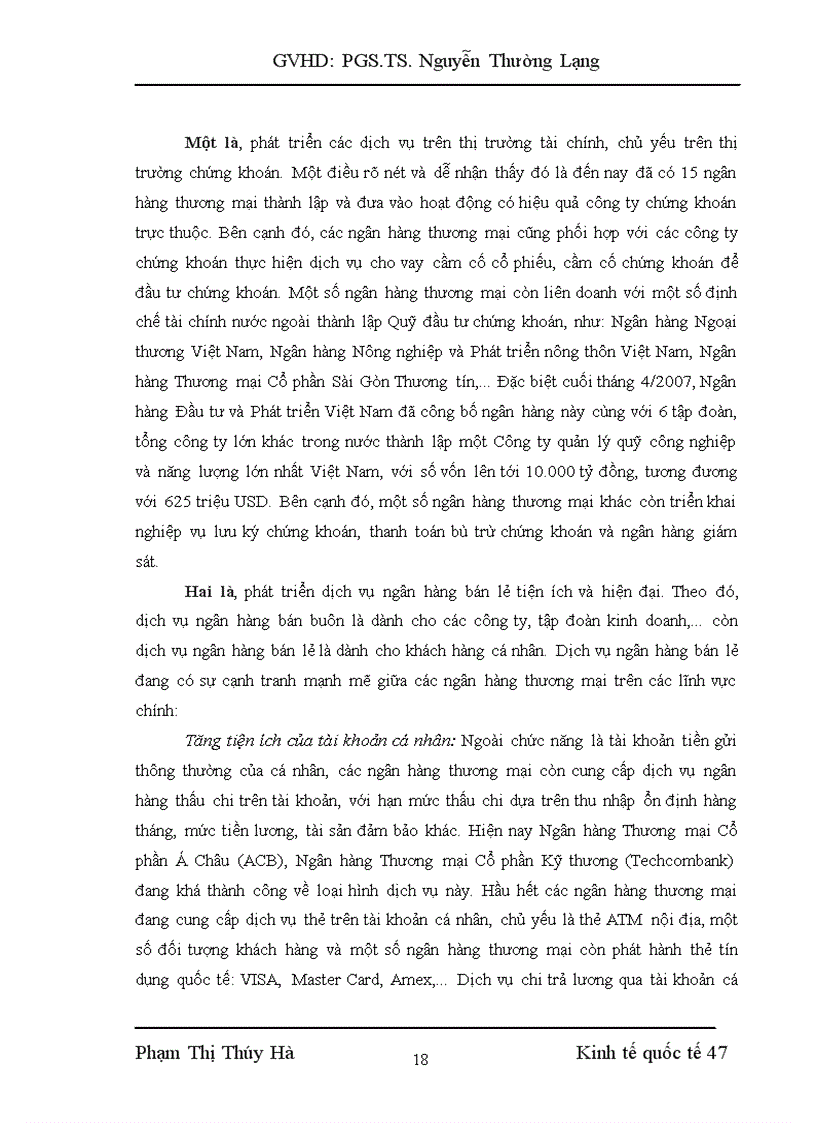 image for page Mở rộng cung ứng dịch vụ ngân hàng tại ngân hàng ngoại thương Hà Nội 1