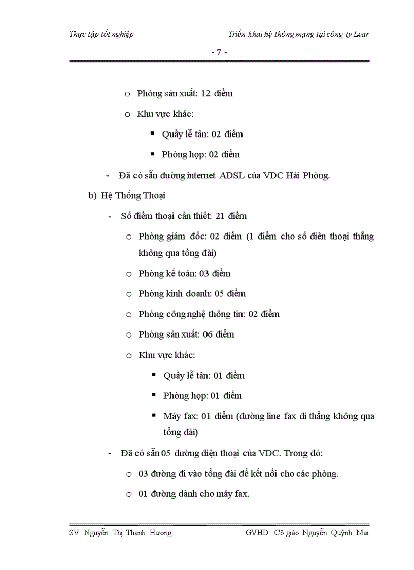 image for page Triển khai hệ thống mạng tại công ty lear