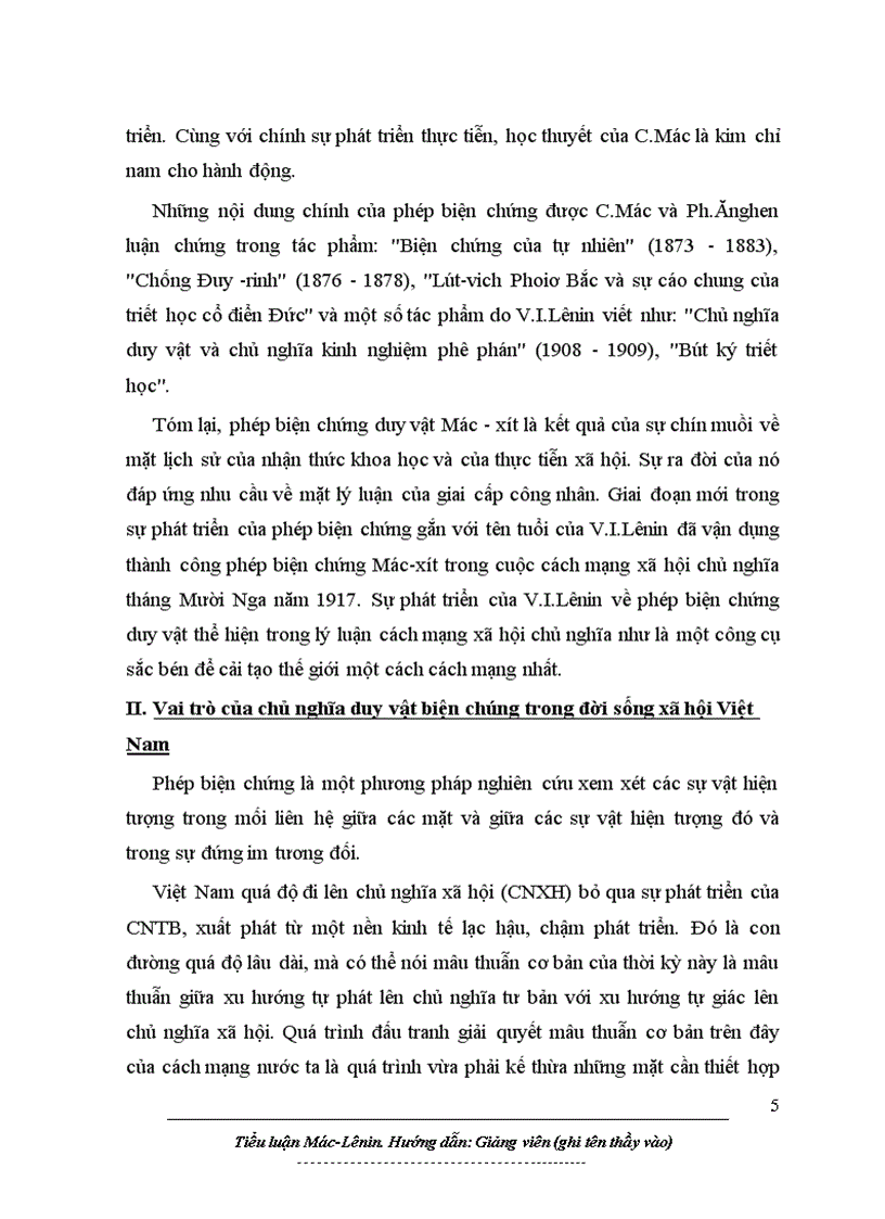 image for page Chủ nghĩa duy vật và vai trò của nó trong đời sống xã hội Việt Nam hiện nay