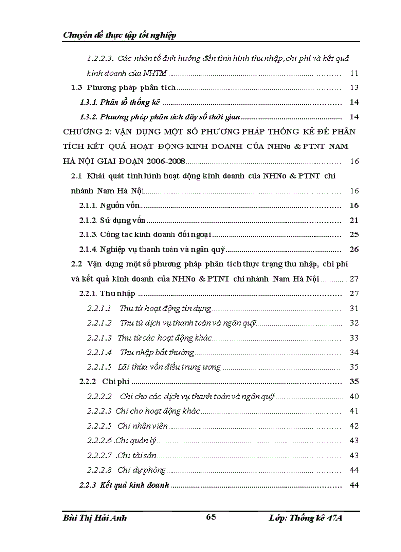 image for page Phân tích kết quả hoạt động kinh doanh của Ngân Hàng Nông Nghiệp và Phát Triển Nông Thôn Chi nhánh Nam Hà Nội giai đoạn 2006 2008 1