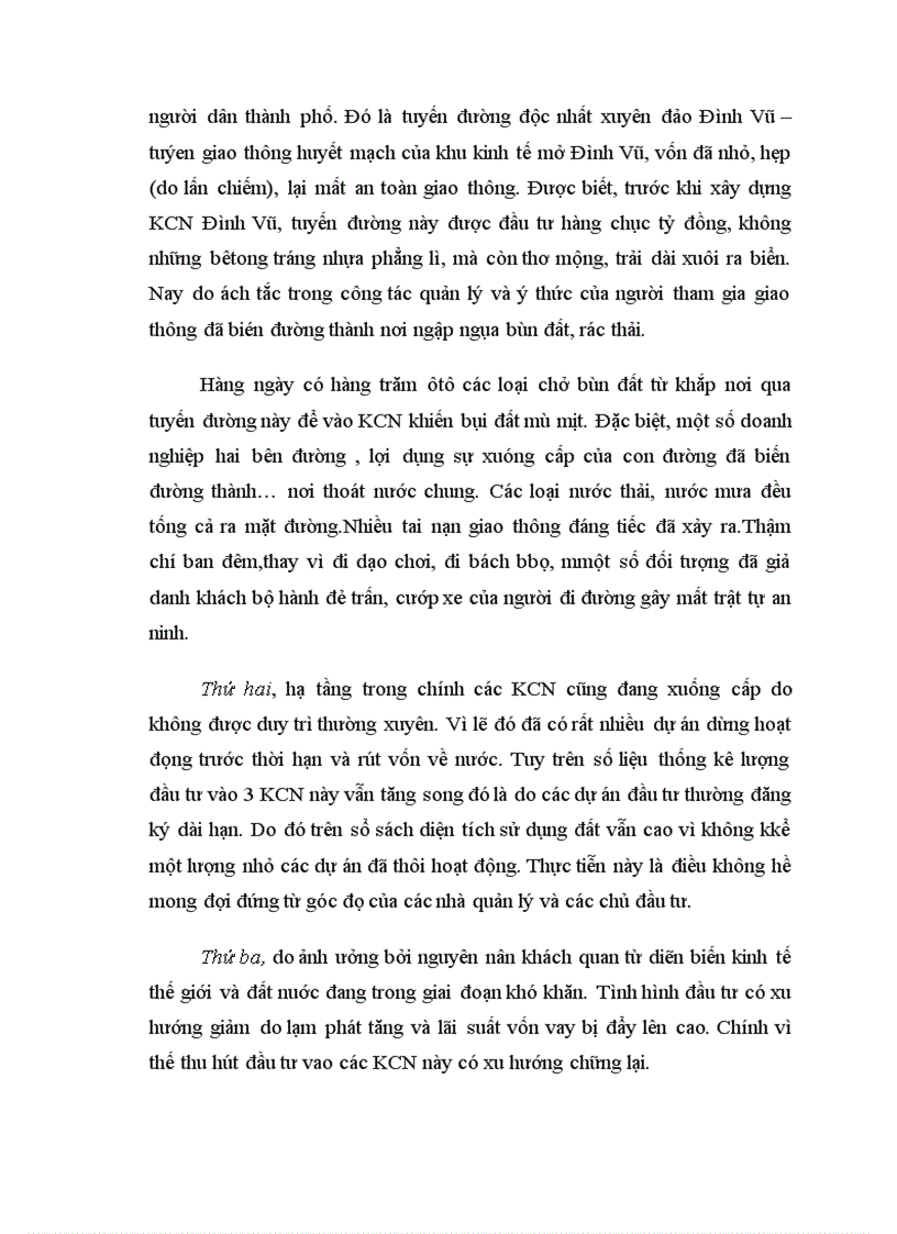 image for page Vấn đề thu hút đầu tư phát triển các KCN ở Hải Phòng