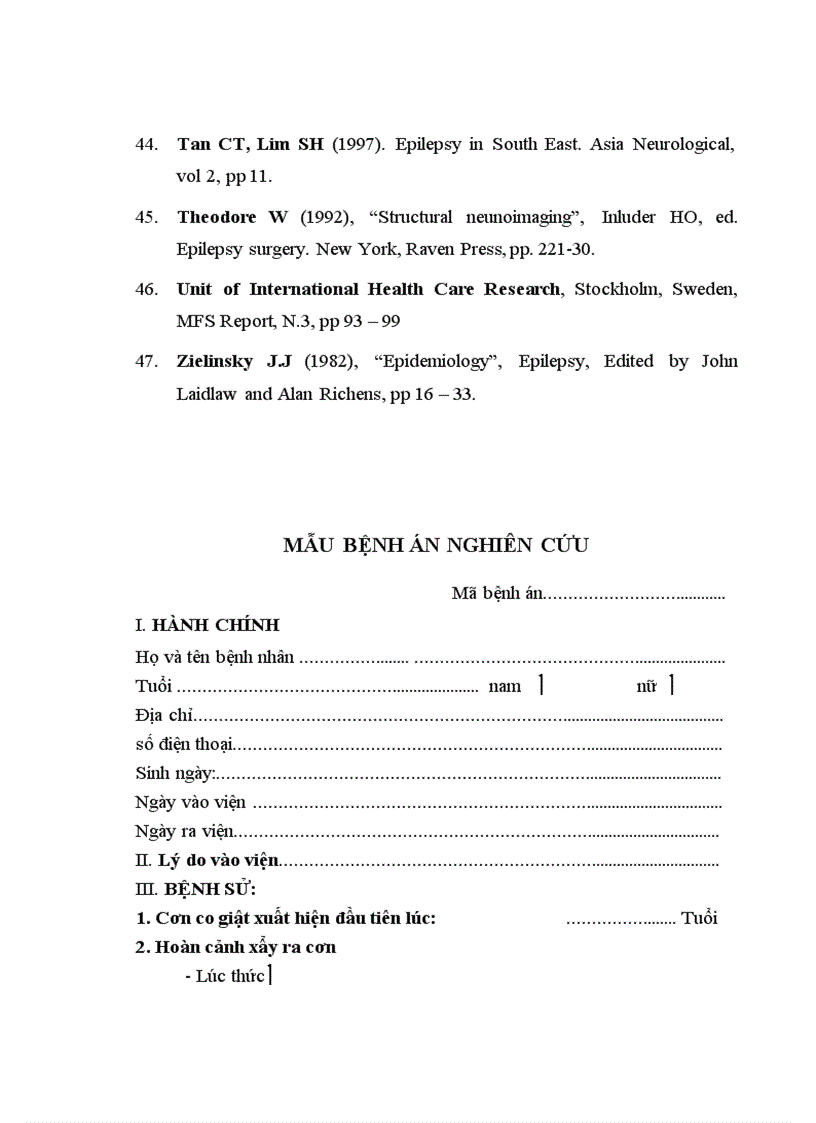 image for page Nghiên cứu đặc điểm lâm sàng điện não đồ hình ảnh học động kinh cơn lớn ở trẻ em 1