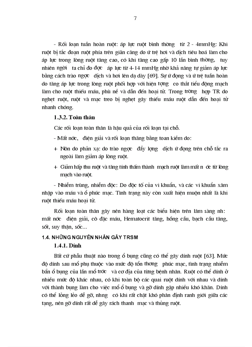 image for page Nghiên cứu kết quả sớm điều trị tắc ruột sau mổ tại bệnh viện Việt Đức từ tháng 1 2000 đến 12 2002 1
