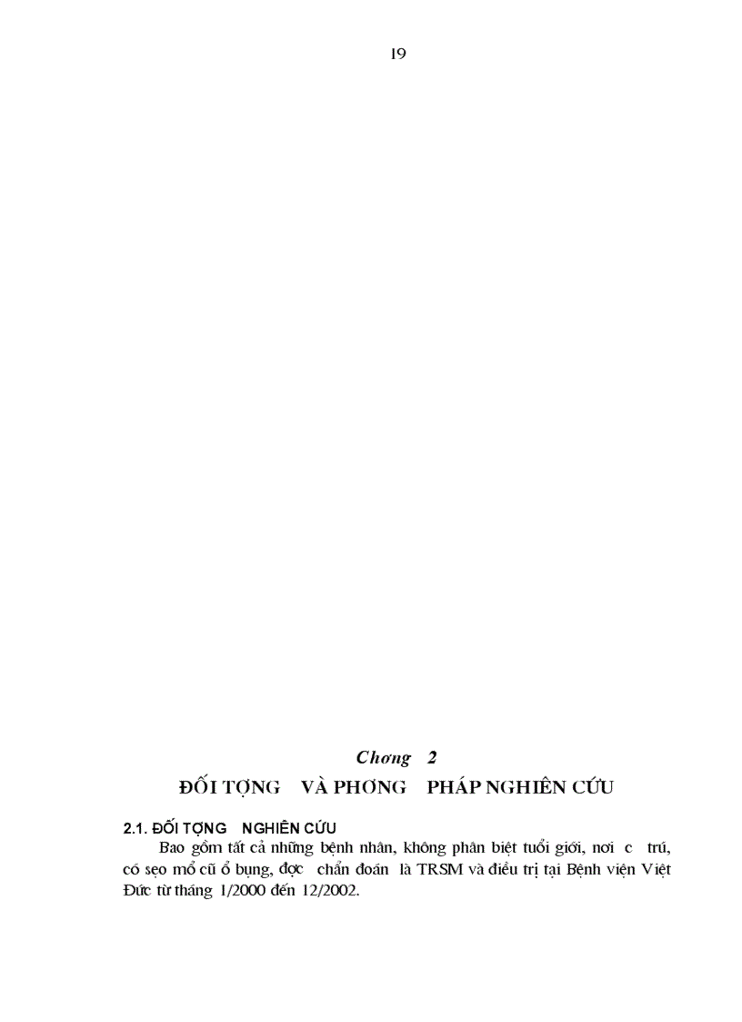 image for page Nghiên cứu kết quả sớm điều trị tắc ruột sau mổ tại bệnh viện Việt Đức từ tháng 1 2000 đến 12 2002 1