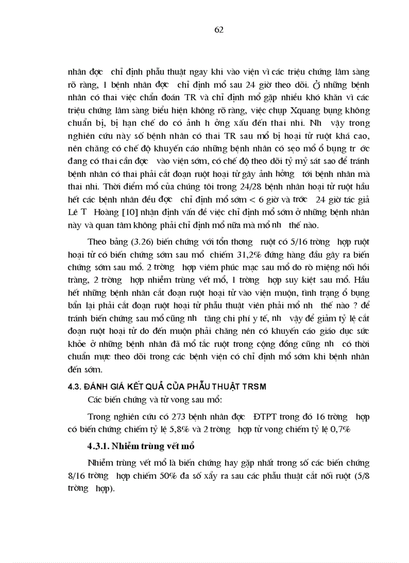 image for page Nghiên cứu kết quả sớm điều trị tắc ruột sau mổ tại bệnh viện Việt Đức từ tháng 1 2000 đến 12 2002 1