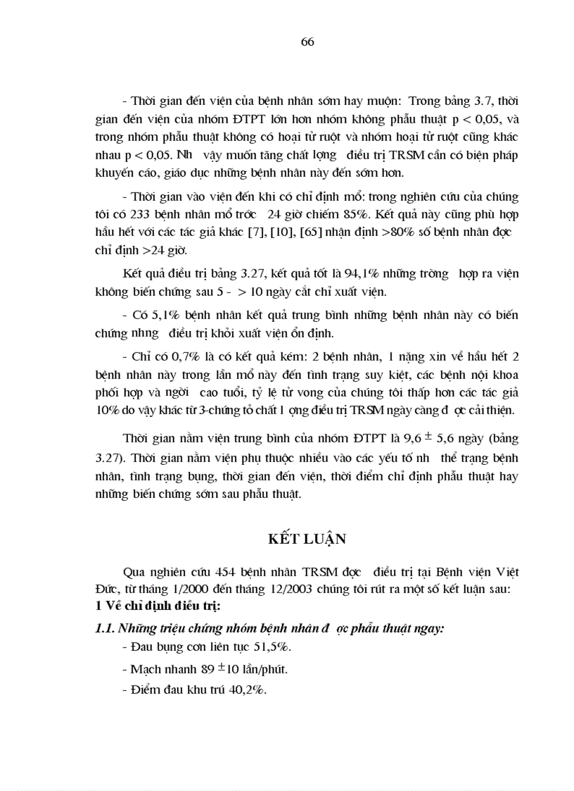 image for page Nghiên cứu kết quả sớm điều trị tắc ruột sau mổ tại bệnh viện Việt Đức từ tháng 1 2000 đến 12 2002 1