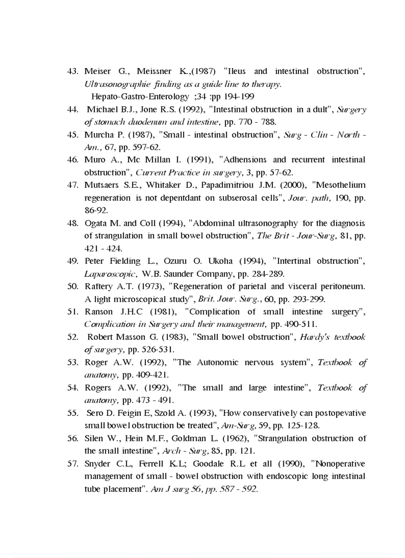 image for page Nghiên cứu kết quả sớm điều trị tắc ruột sau mổ tại bệnh viện Việt Đức từ tháng 1 2000 đến 12 2002 1