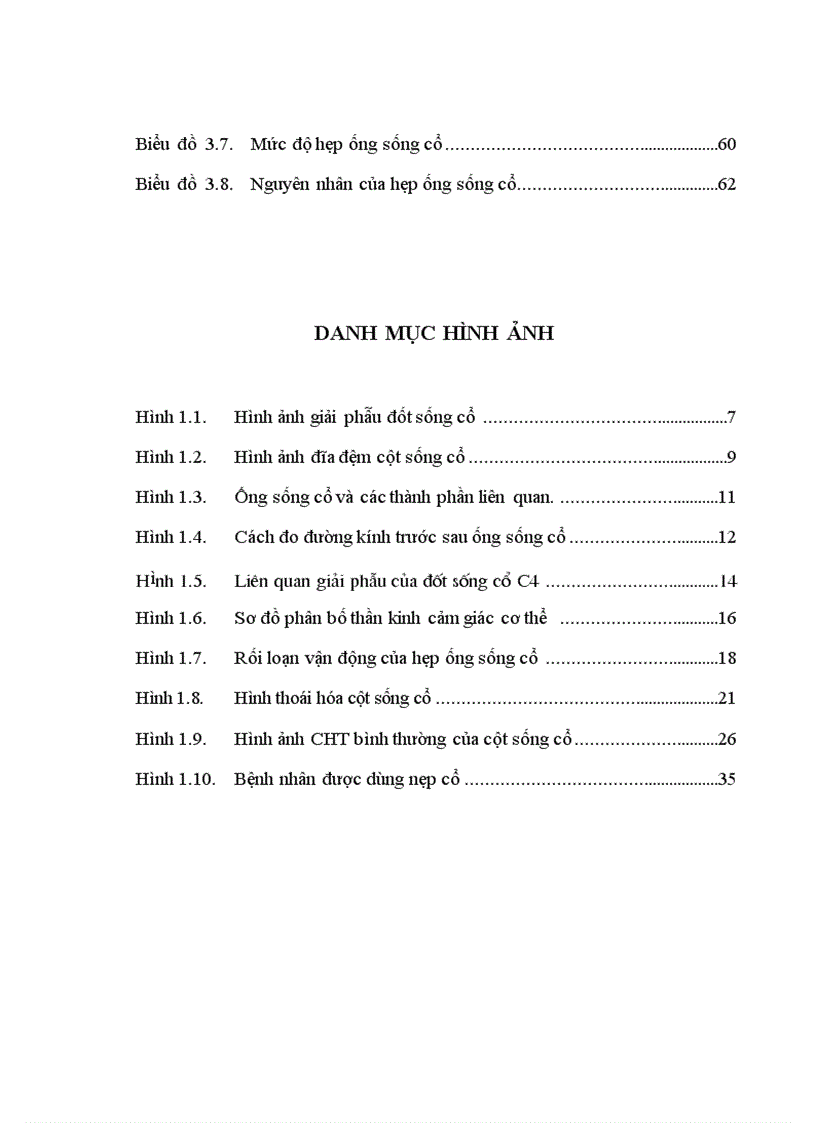 image for page Nghiên cứu các đặc điểm lâm sàng và hình ảnh chụp cộng hưởng từ của bệnh nhân hẹp ống sống cổ tại Khoa Thần kinh Bệnh viện Bạch Mai