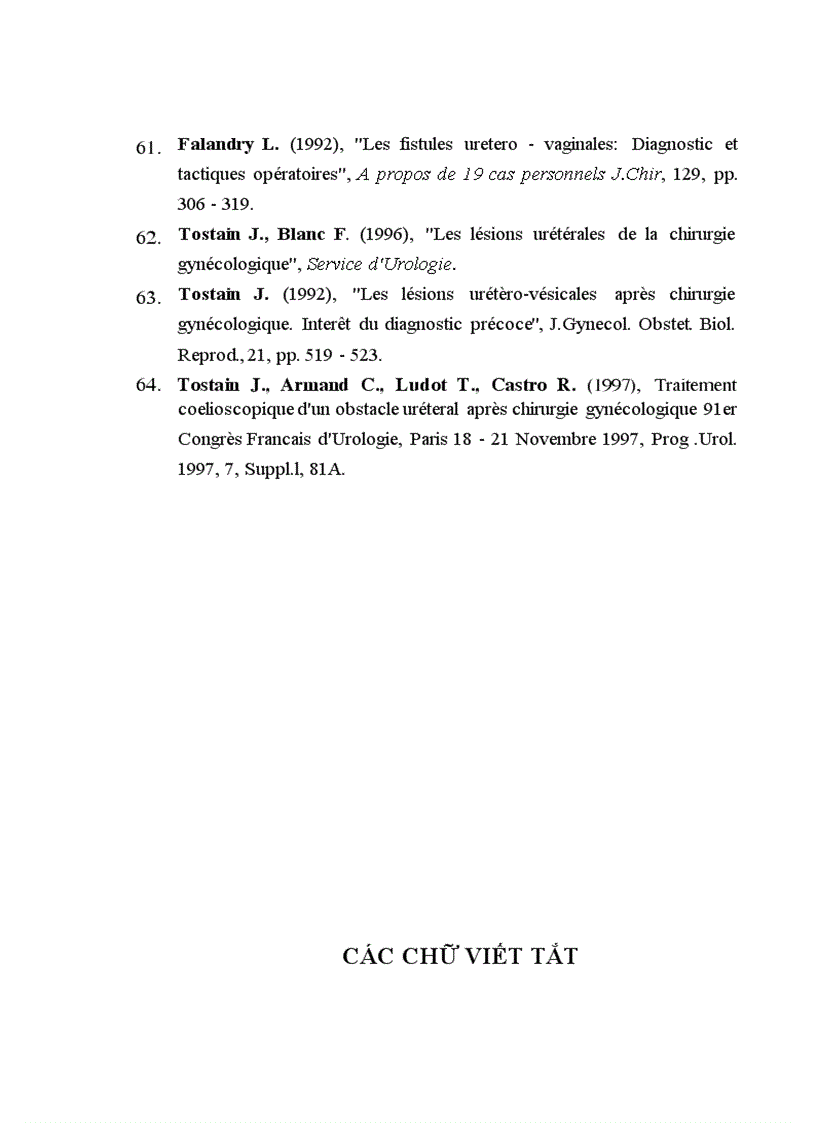 image for page Nghiên cứu đặc điểm chẩn đoán và kết quả điều trị phẫu thuật các tai biến tiết niệu sau mổ sản phụ khoa tại bệnh viện Việt Đức