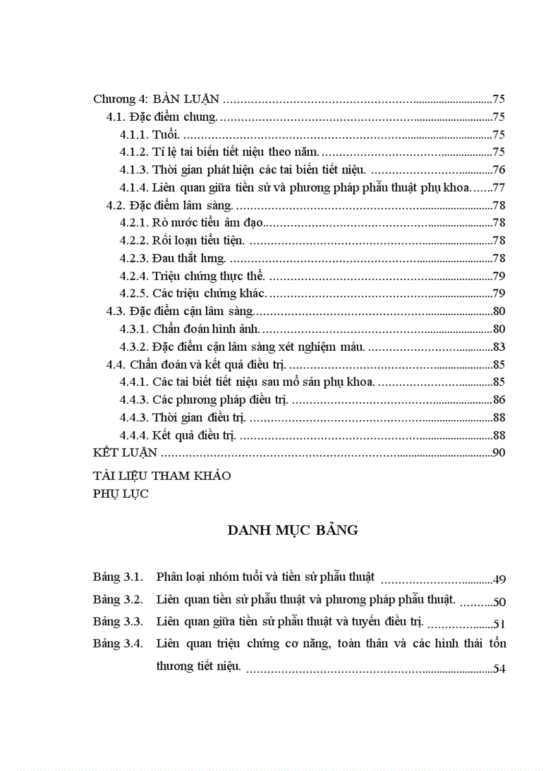 image for page Nghiên cứu đặc điểm chẩn đoán và kết quả điều trị phẫu thuật các tai biến tiết niệu sau mổ sản phụ khoa tại bệnh viện Việt Đức