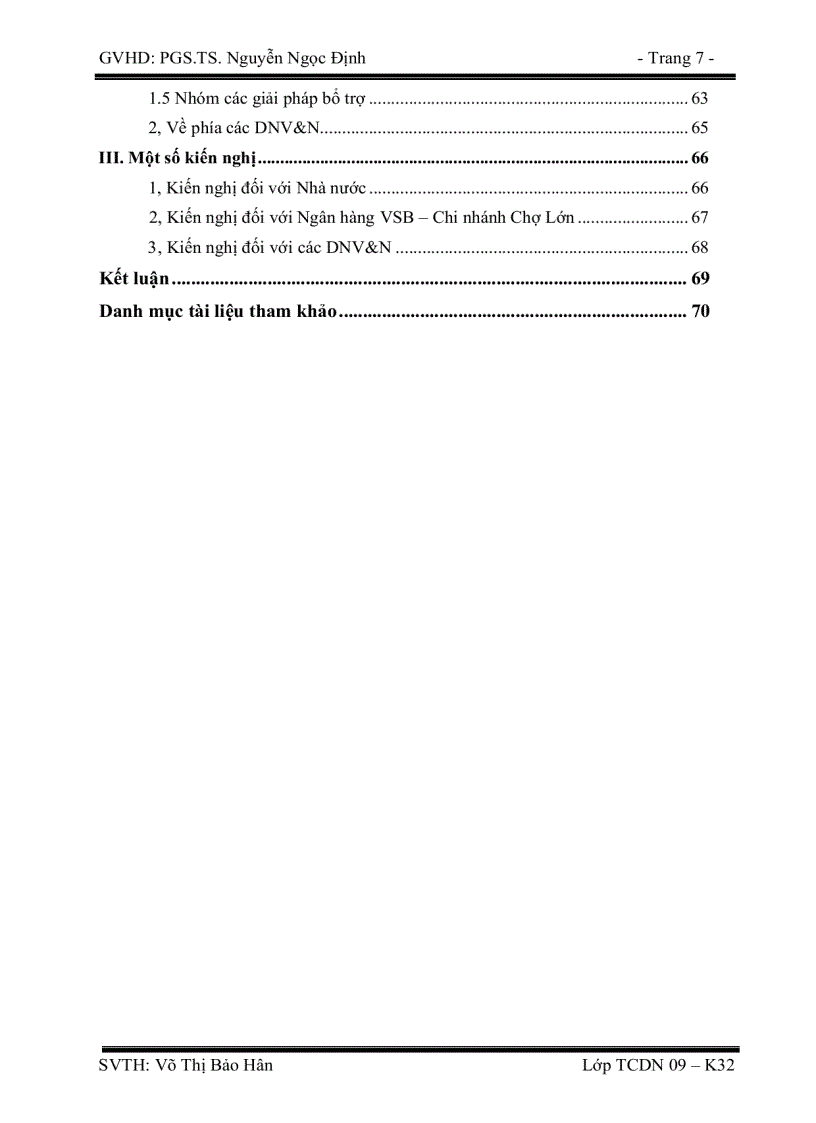 image for page Mở rộng hoạt động tín dụng đối với các doanh nghiệp vừa và nhỏ tại Ngân hàng liên doanh Việt Thái Vinasiam bank VSB Chi nhánh Chợ Lớn Thực trạng và giải pháp