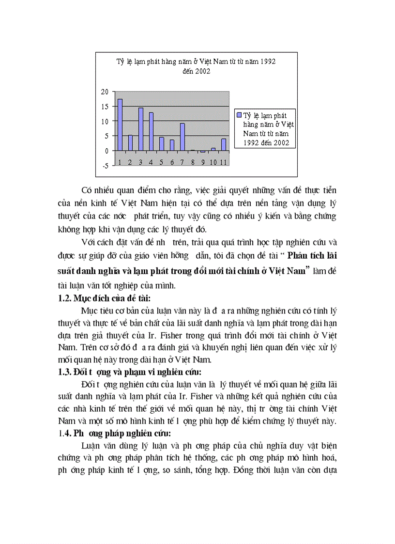 image for page Phân tích lãi suất danh nghĩa và lạm phát trong đổi mới tài chính ở Việt Nam