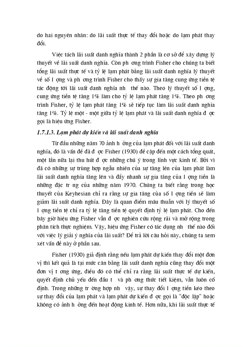 image for page Phân tích lãi suất danh nghĩa và lạm phát trong đổi mới tài chính ở Việt Nam