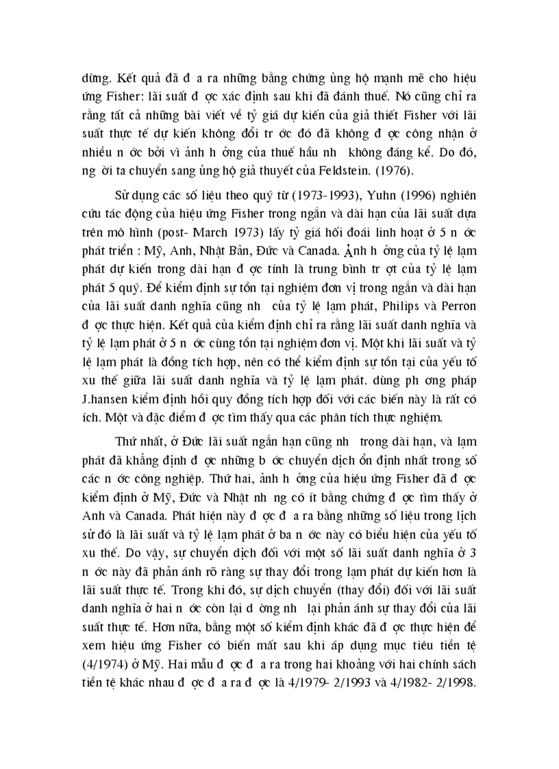 image for page Phân tích lãi suất danh nghĩa và lạm phát trong đổi mới tài chính ở Việt Nam