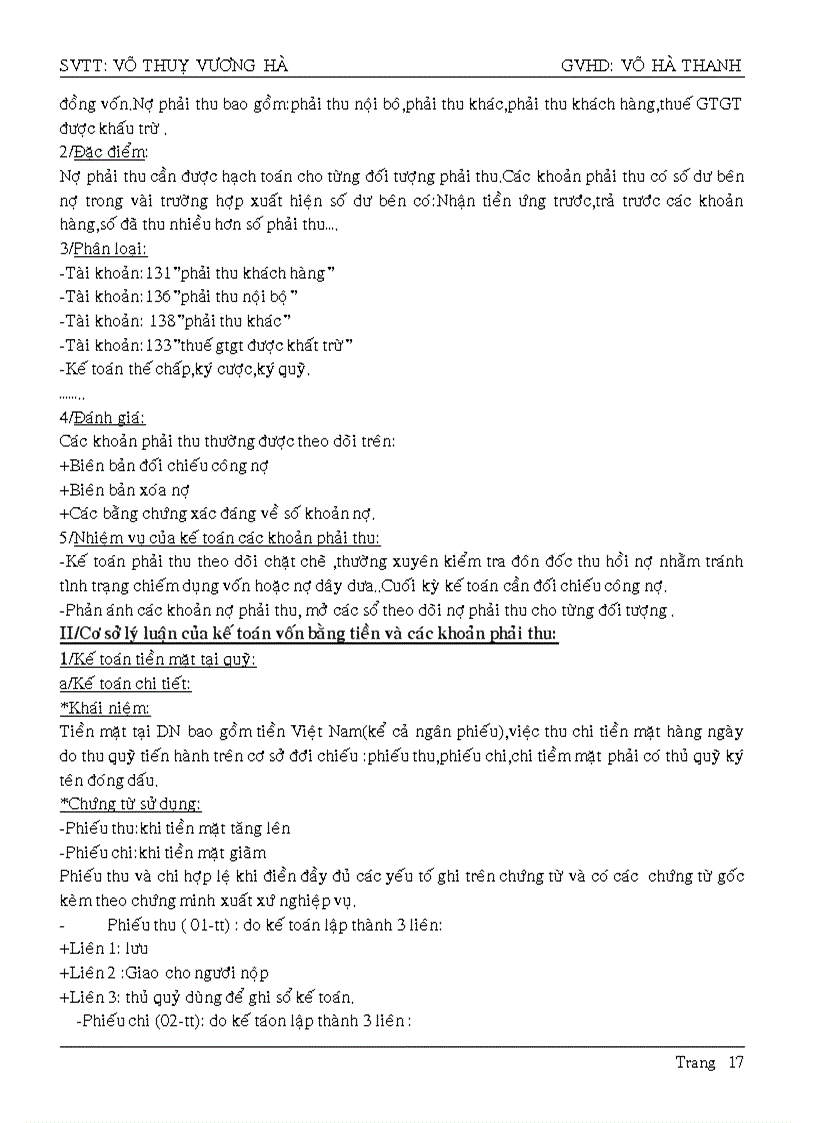 image for page Kế toán bán hàng và các khoản nợ phải thu của công ty cổ phần TM