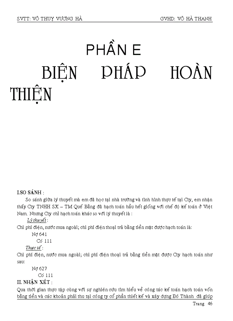 image for page Kế toán bán hàng và các khoản nợ phải thu của công ty cổ phần TM