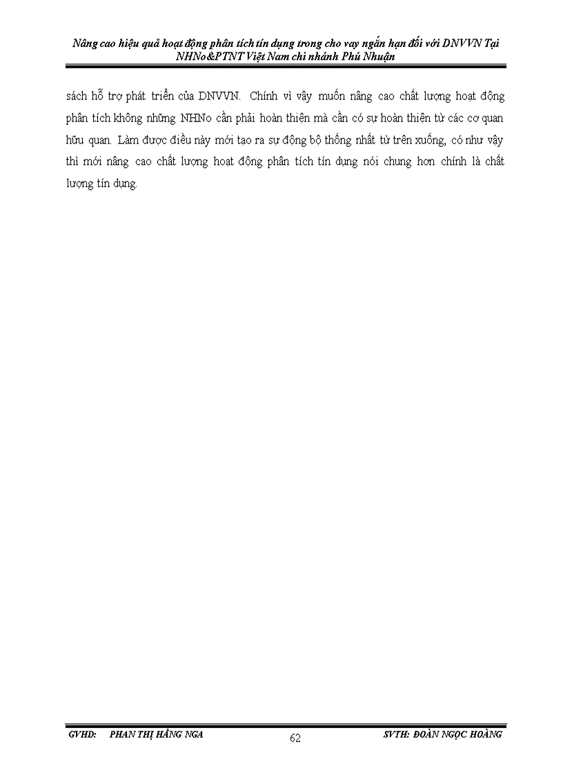 image for page Nâng cao hiệu quả hoạt động phân tích tín dụng trong cho vay ngắn hạn các DNVVN tại NHNo PTNT VIỆT NAM CHI NHÁNH PHÚ NHUẬN