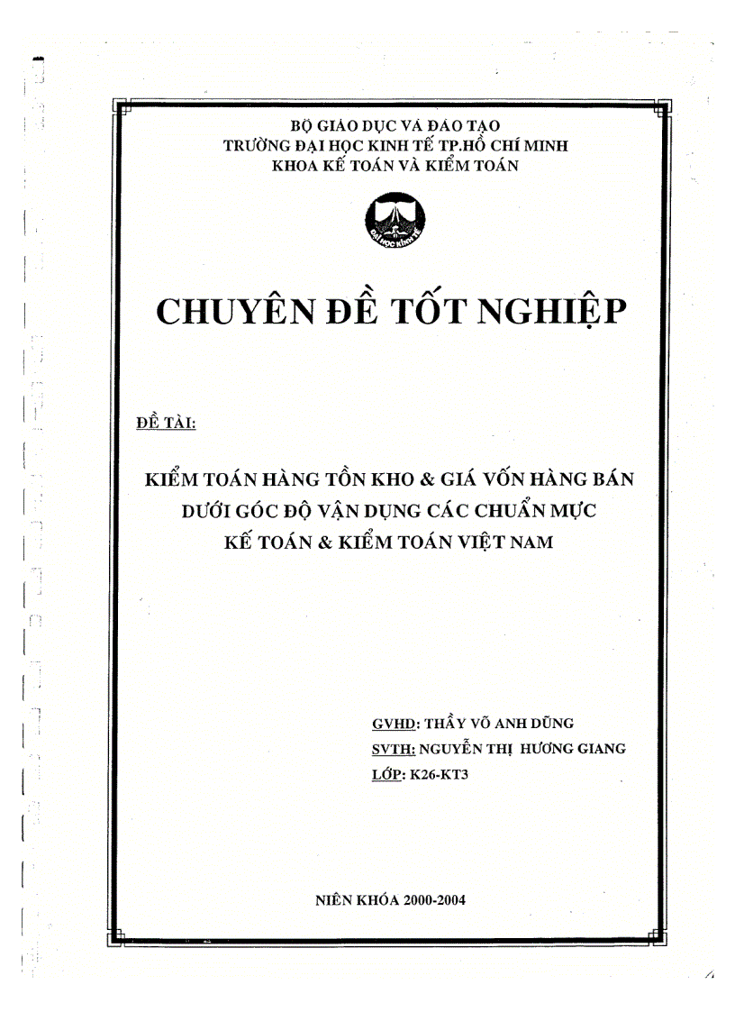 image for page Kiểm toán hàng tồn kho và giá vốn hàng bán