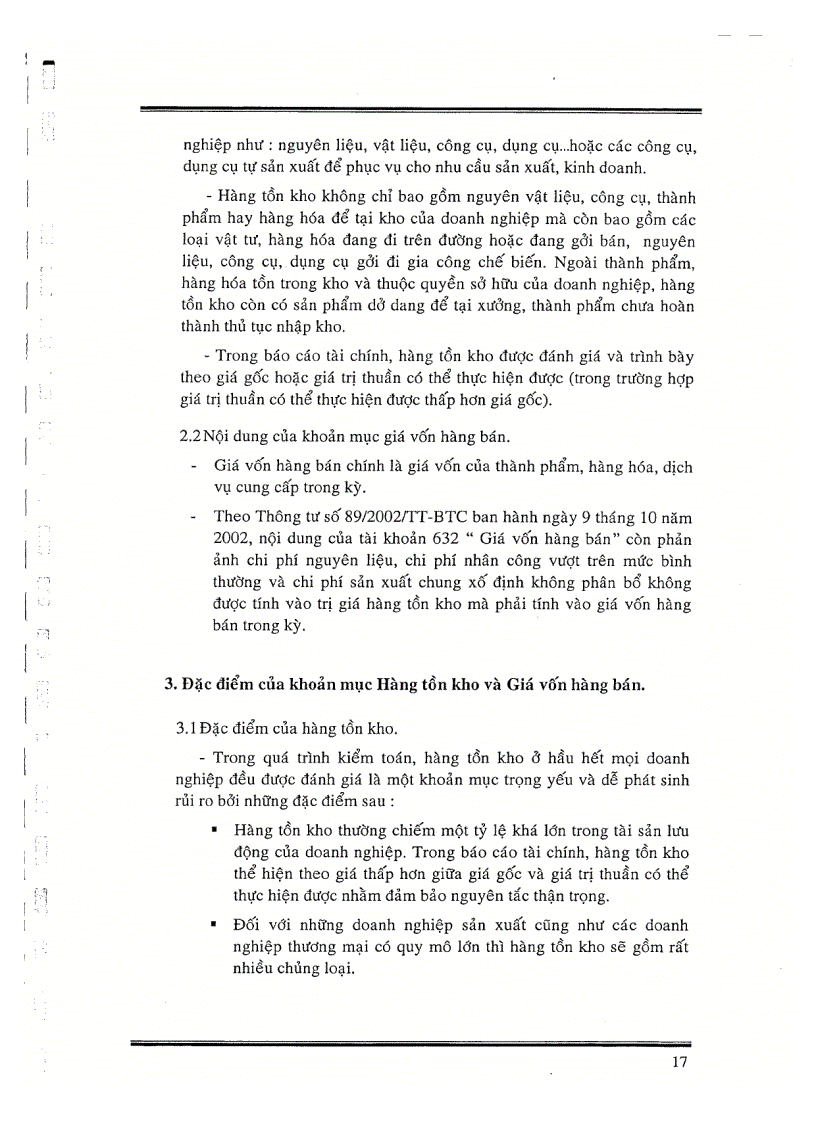image for page Kiểm toán hàng tồn kho và giá vốn hàng bán