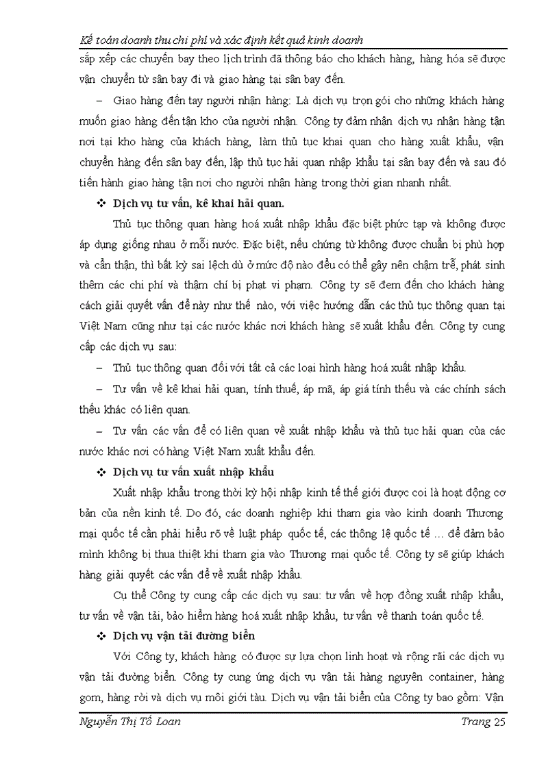 image for page Kế toán doanh thu chi phí và xác định kết quả kinh doanh tại công ty tnhh vận chuyển và giao nhận quốc tế việt