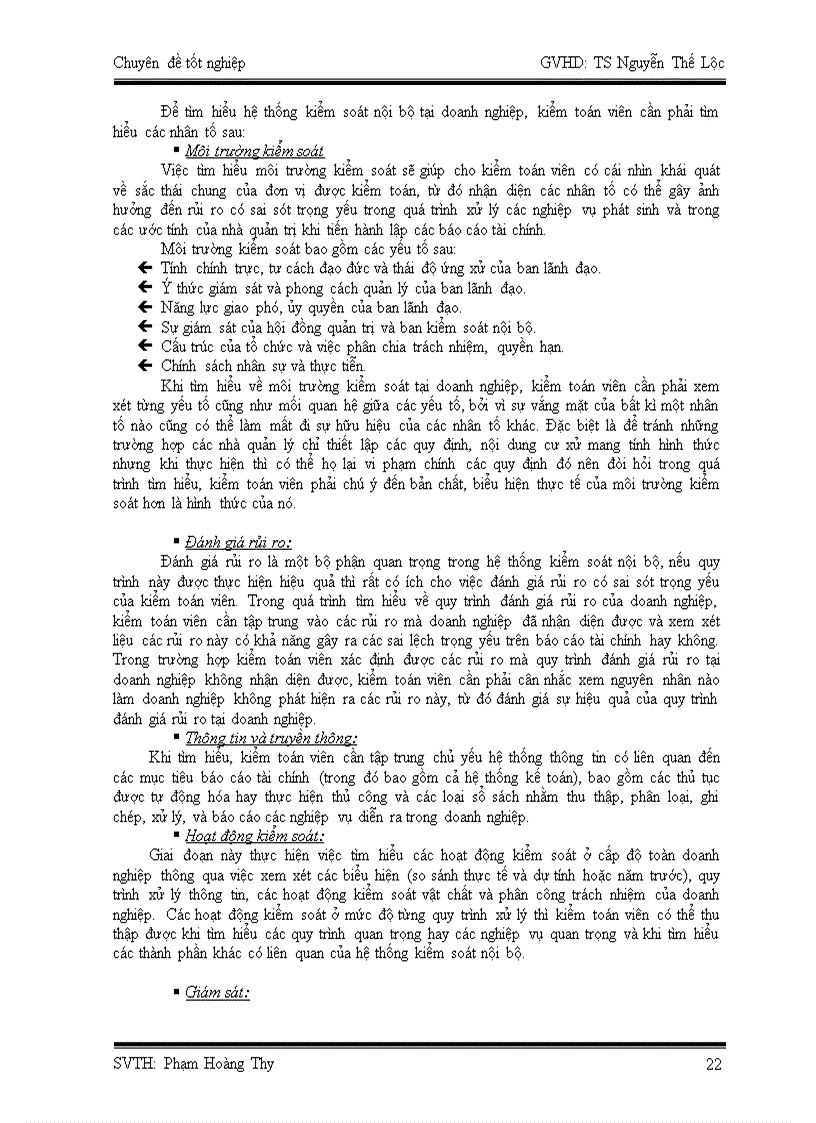 image for page Quy trình đánh giá rủi ro trong giai đoạn chuẩn bị kiểm toán tại công ty kiểm toán Ernst Young Việt Nam 1