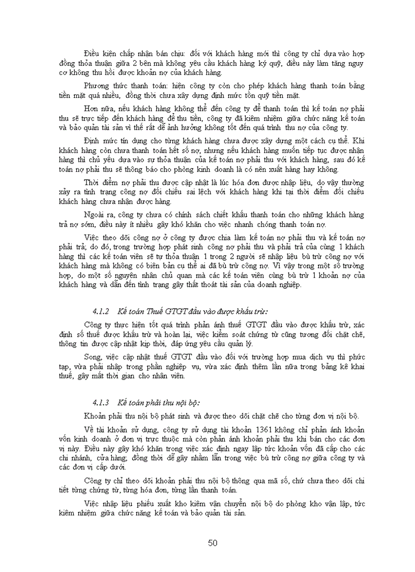 image for page Hoàn thiện công tác kế toán nợ phải thu tại công ty dược phẩm TW2 nhằm tìm ra các giải pháp thích hợp để giúp công ty nâng cao chất lượng kiểm soát và theo dõi khoản nợ phải thu