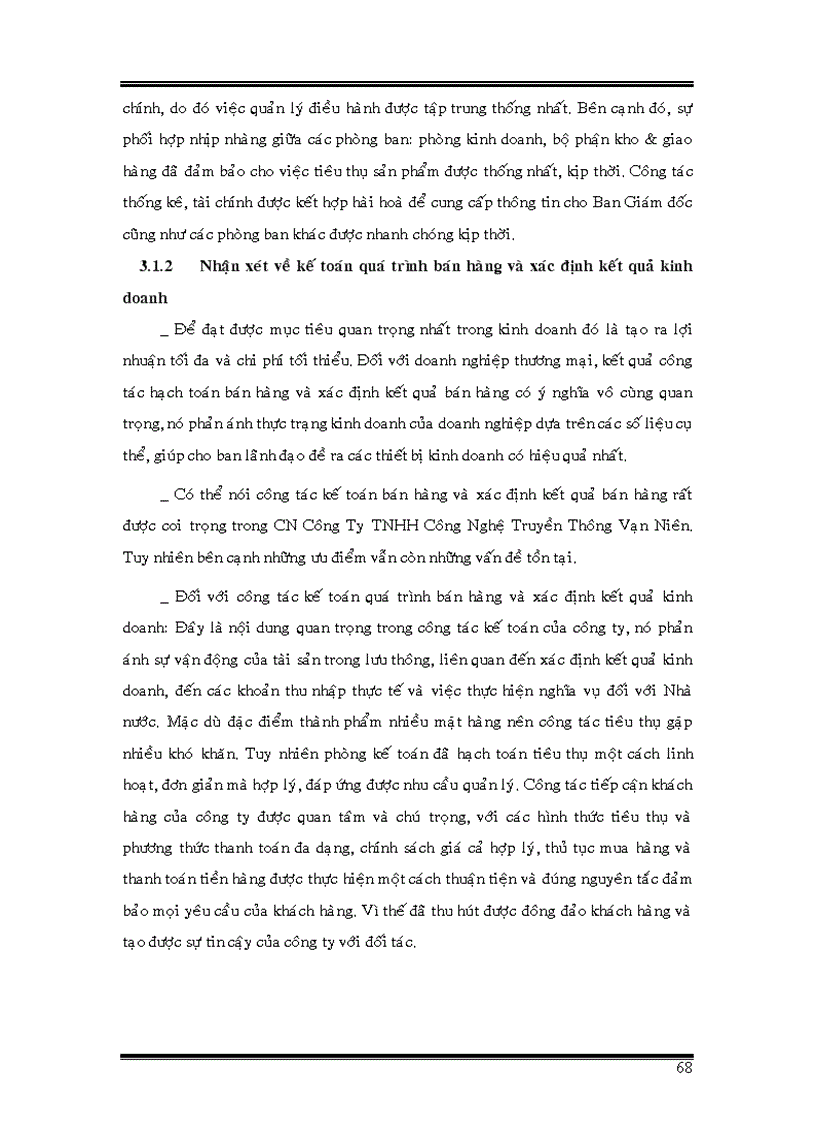 image for page Kế toán quá trình bán hàng và xác định kết quả kinh doanh tại cn công ty tnhh công nghệ truyền thông vạn niên