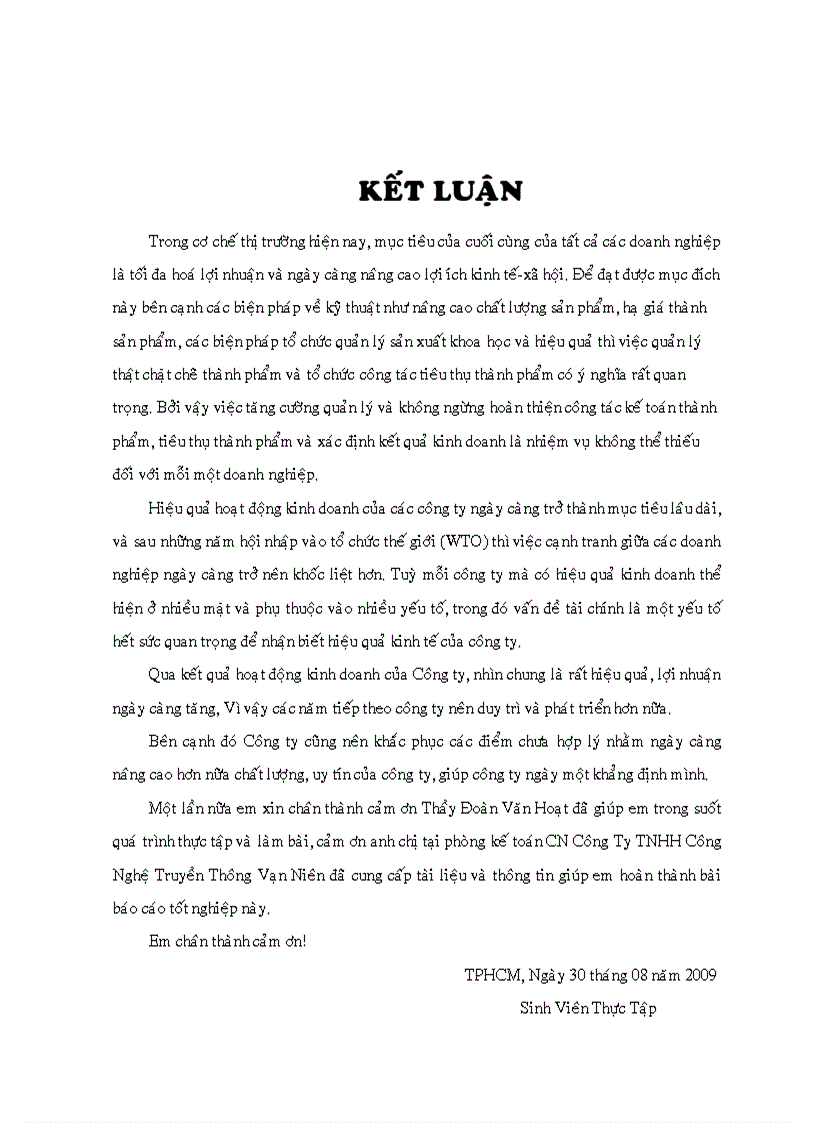 image for page Kế toán quá trình bán hàng và xác định kết quả kinh doanh tại CN Công ty TNHH Công Nghệ Truyền Thông Vạn Niên