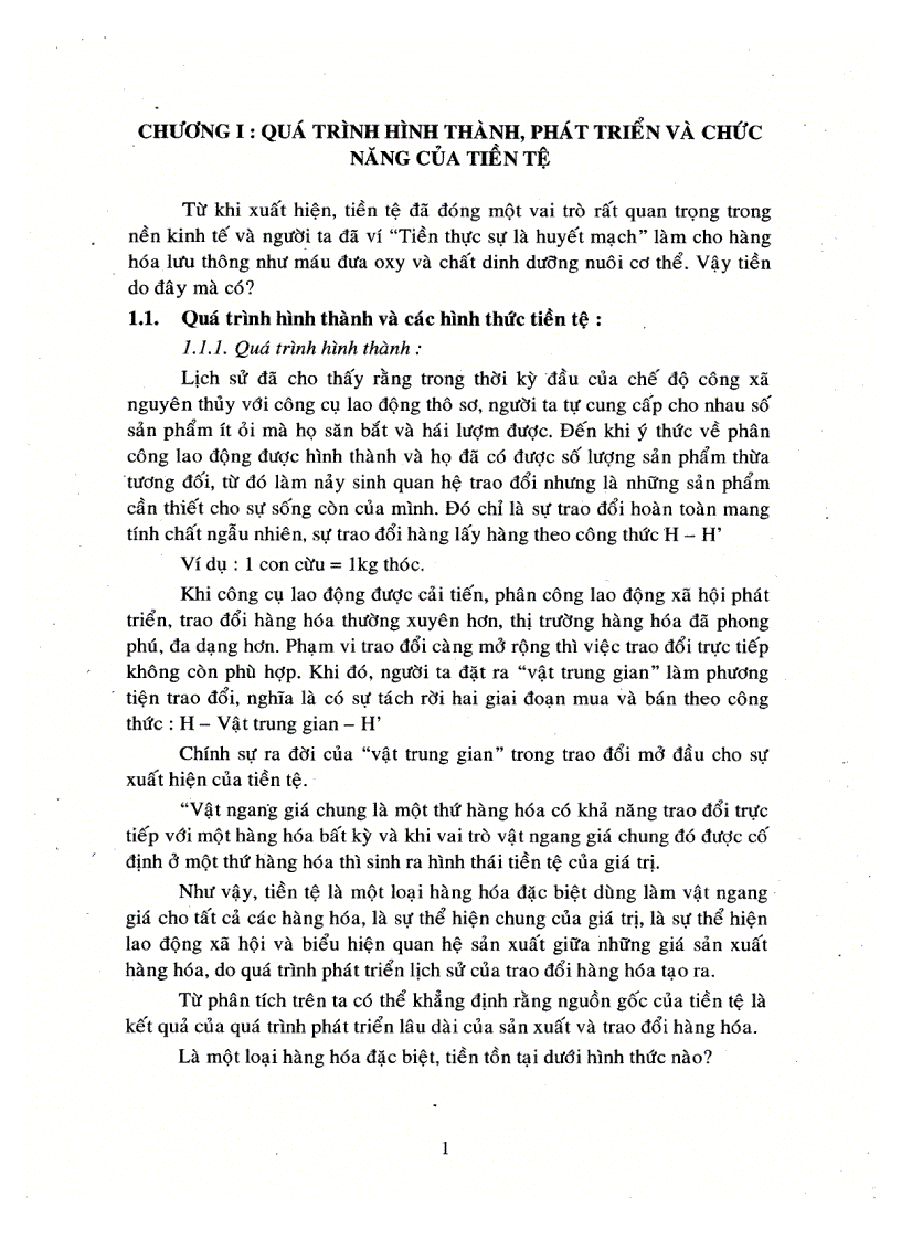 image for page Quy luật lưu thông tiền tệ và ý nghĩa thực tiễn