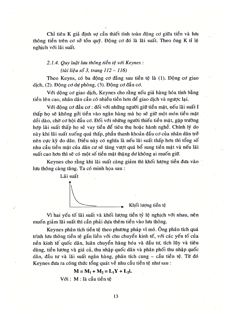 image for page Quy luật lưu thông tiền tệ và ý nghĩa thực tiễn
