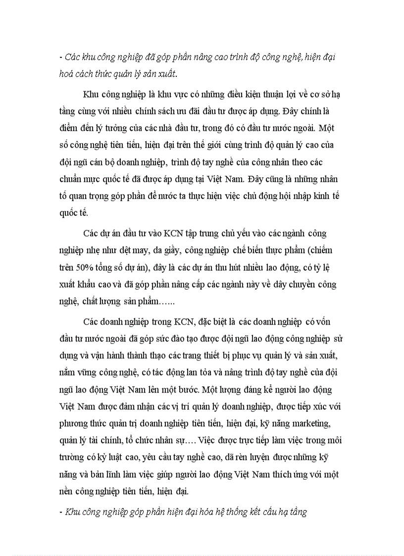 image for page Thực trạng các khu công nghiệp ở Việt Nam