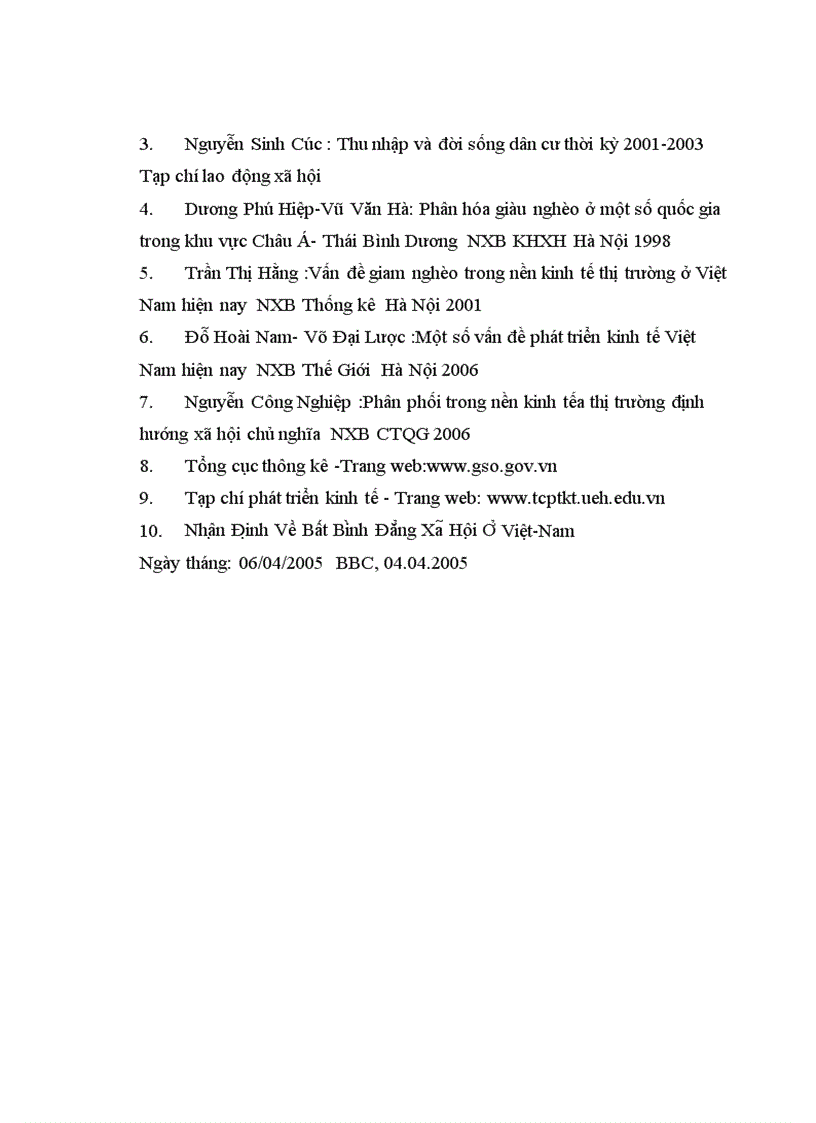 image for page Bất bình đẳng trong phân phối thu nhập ở VIỆT NAM thực trạng và giải pháp