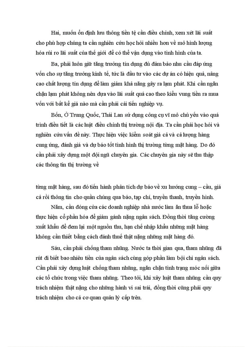 image for page Quy luật lưu thông tiền tệ và sự vận dụng trong nền kinh tế thị trường định hướng xhcn ở VIỆT NAM